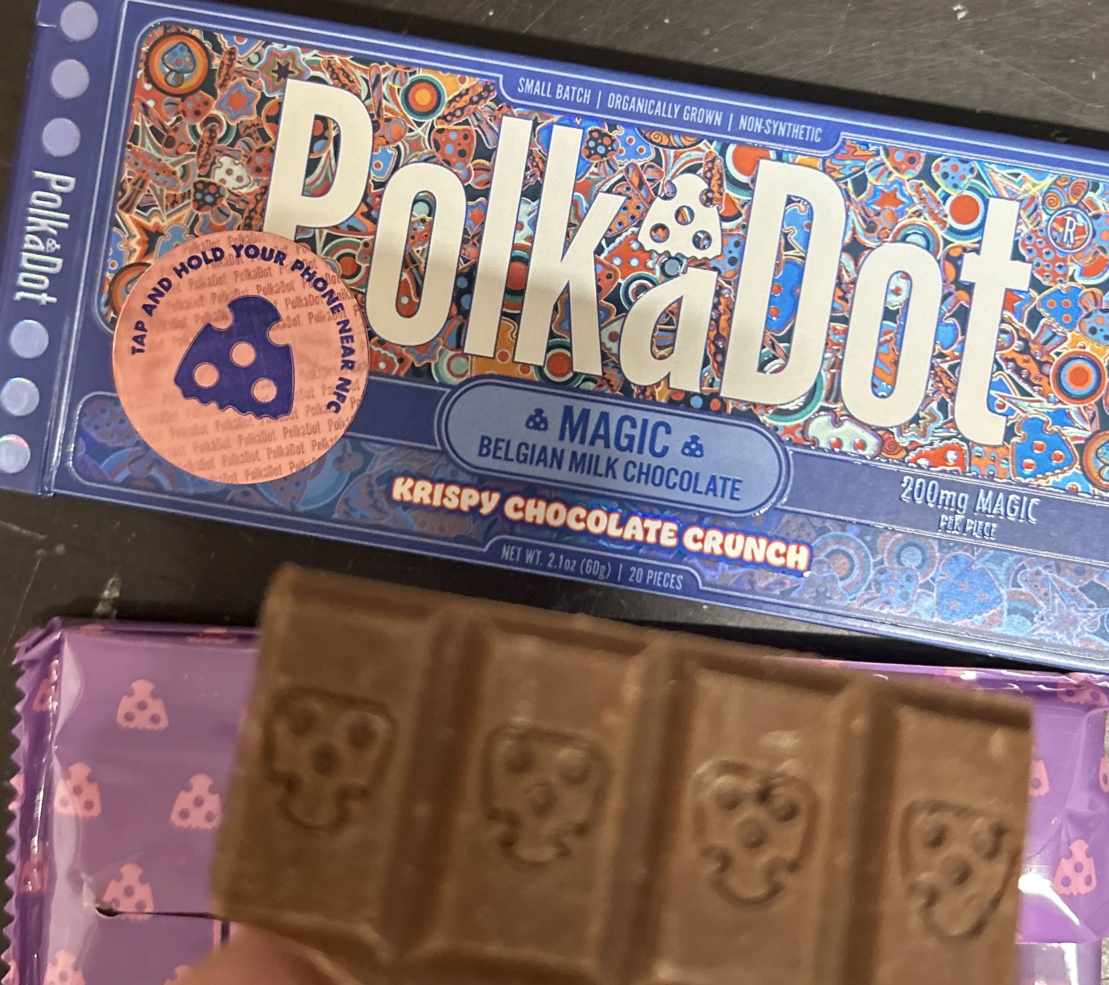 polkadot magic belgian chocolate